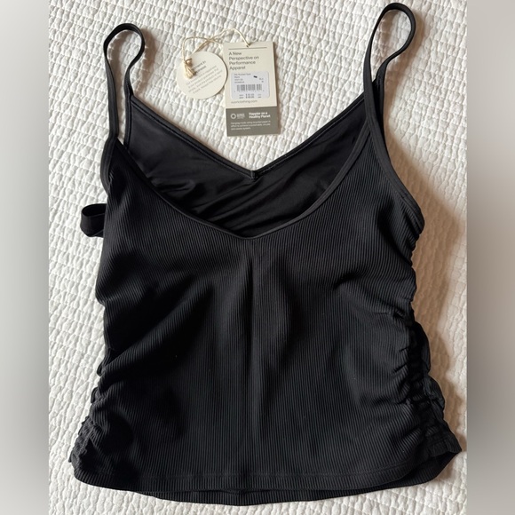 Vuori Rib Ruched Tank - Picture 3 of 6